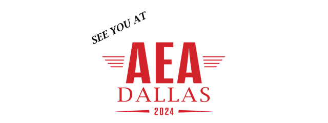 See You at AEA in Dallas Booth #