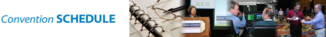 AEA Convention Schedule