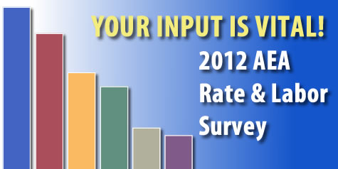 2012 Rate & Labor Survey Results Now Available to AEA Members